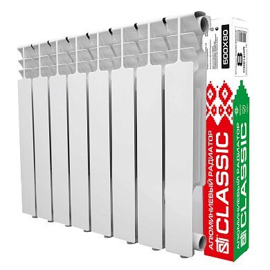 Алюминиевый радиатор STI Classic 500/80 (S500A6) 8 сек