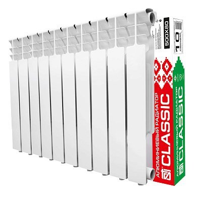 Алюминиевый радиатор STI Classic 500/80 (S500A6) 10 сек