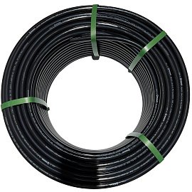 Труба из сшитого полиэтилена WAAG Black DN32 x 4,4 PN10 (бухта 50 м), PE-Xa / EVOH, черная