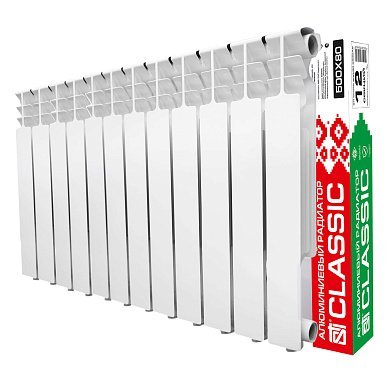 Алюминиевый радиатор STI Classic 500/80 (S500A6) 12 сек