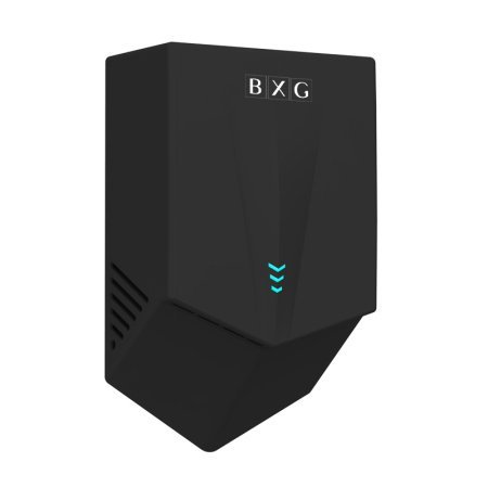 Высокоскоростная электросушилка для рук, чёрная, ABS-пластик BXG-JET-5700D