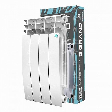 Биметаллический радиатор STI Bimetal GRAND 500/100 4 сек